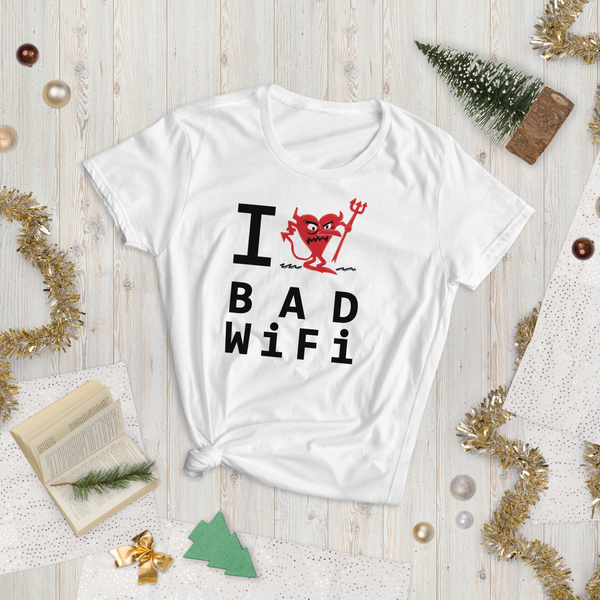 BAD WIFI Women's short sleeve t-shirt