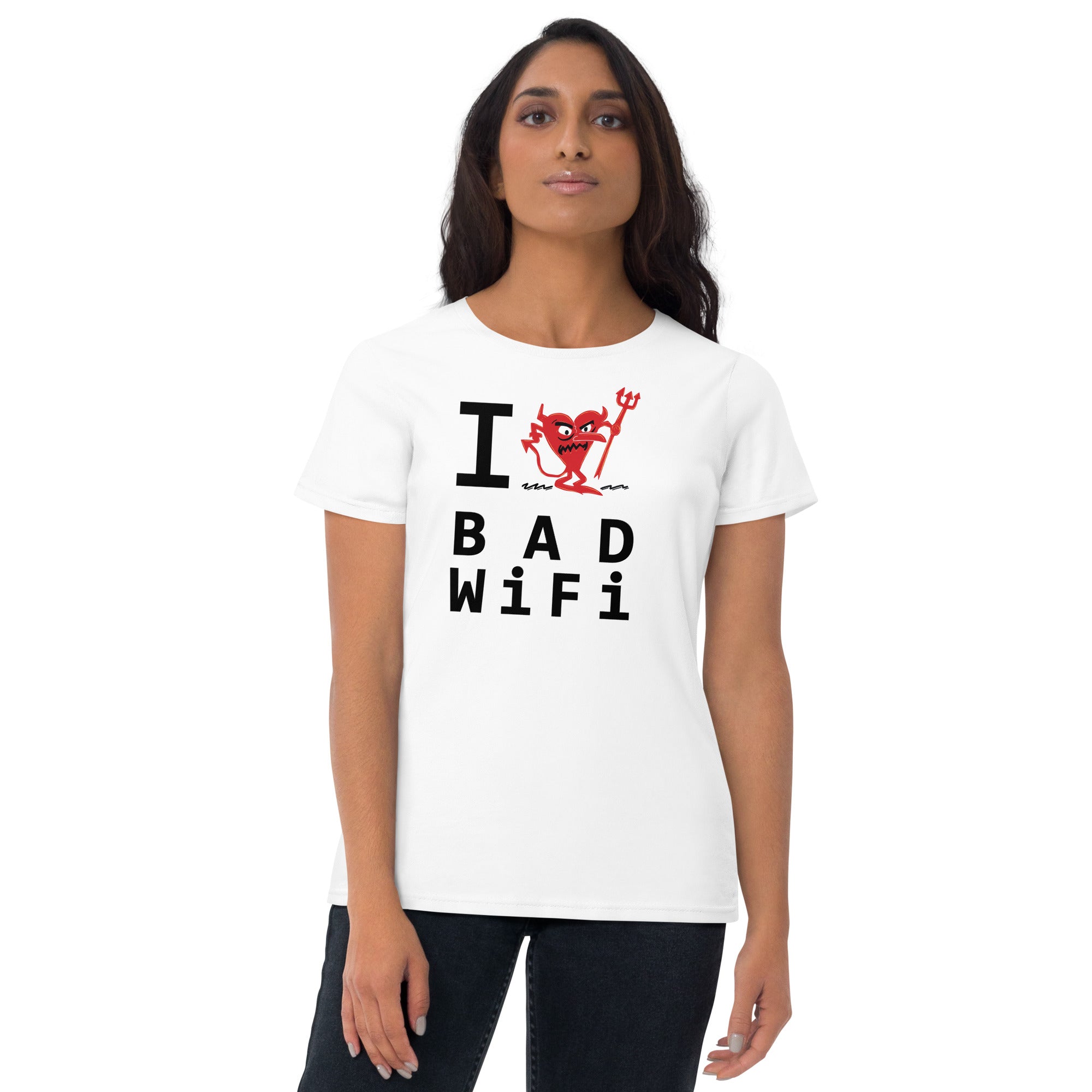 BAD WIFI Women's short sleeve t-shirt